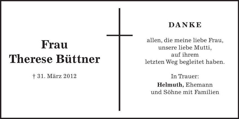 Traueranzeige  