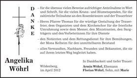 Traueranzeige  