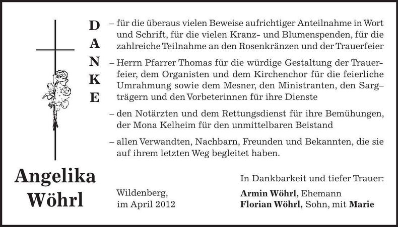 Traueranzeige  