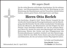 Traueranzeige  