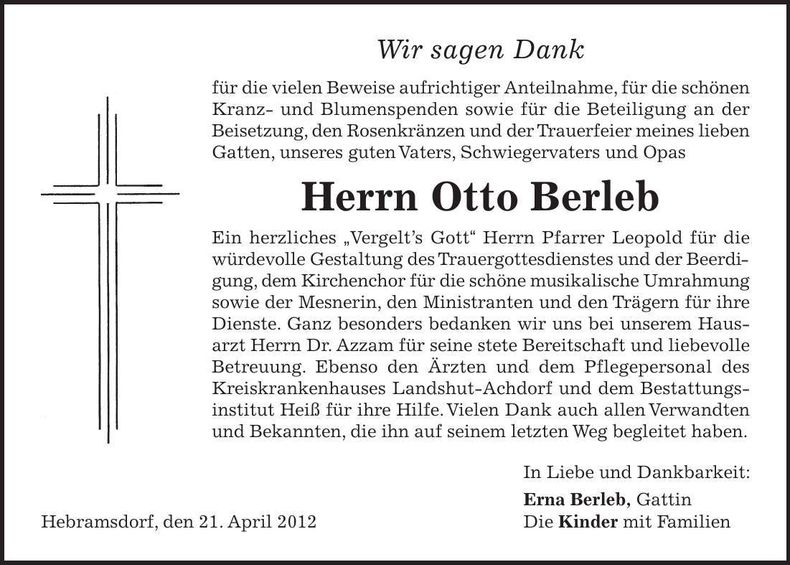 Traueranzeige  