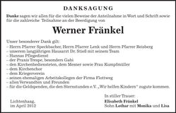 Traueranzeige  