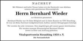 Traueranzeige  