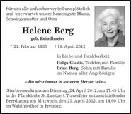 Traueranzeige  