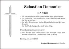 Traueranzeige  