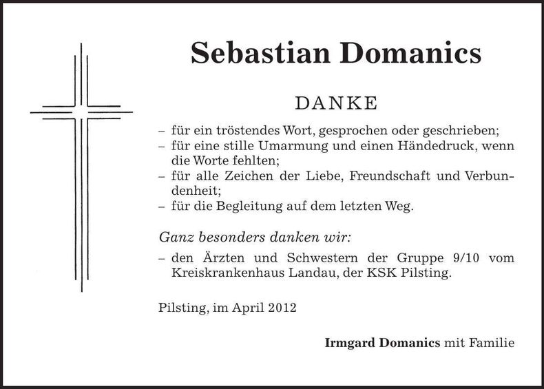 Traueranzeige  