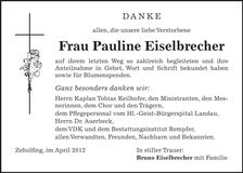 Traueranzeige  