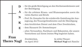 Traueranzeige  