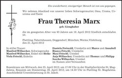 Traueranzeige  