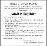 Traueranzeige  