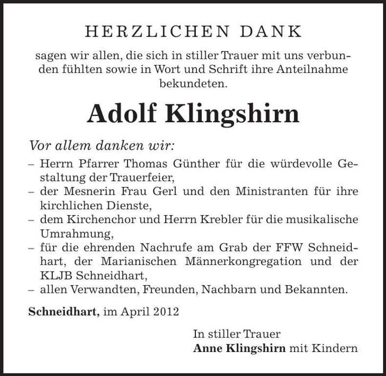 Traueranzeige  
