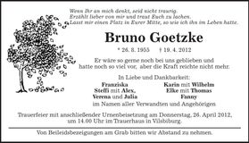 Traueranzeige  