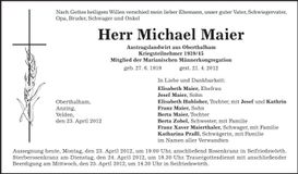 Traueranzeige  