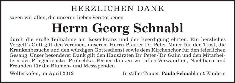 Traueranzeige  