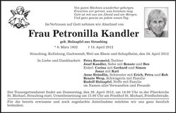 Traueranzeige  