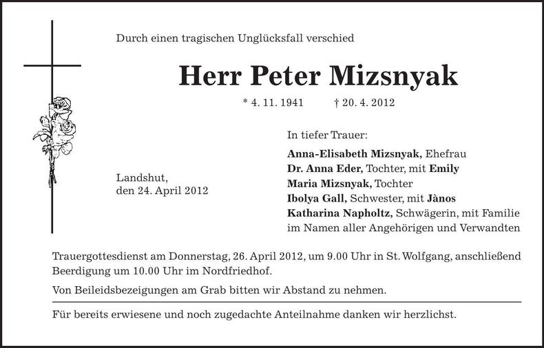 Traueranzeige  