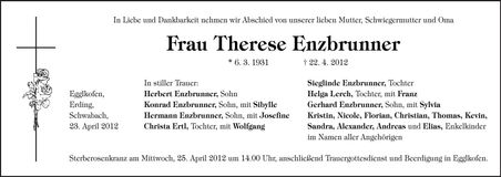 Traueranzeige  