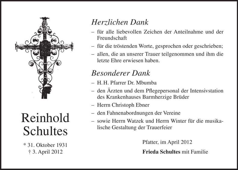 Traueranzeige  
