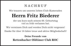 Traueranzeige  
