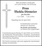 Traueranzeige  