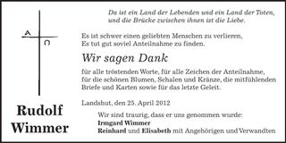 Traueranzeige  