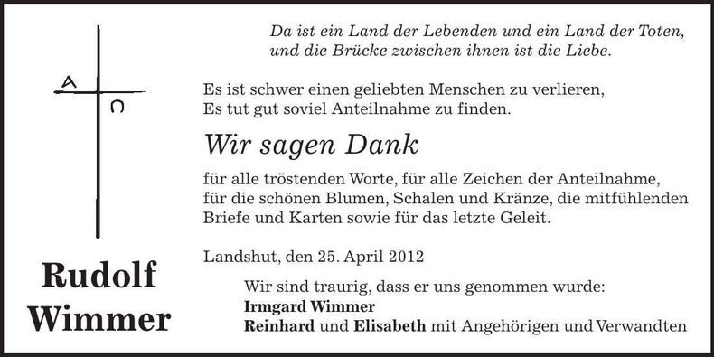 Traueranzeige  