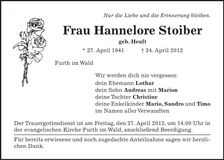 Traueranzeige  