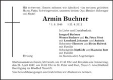 Traueranzeige  