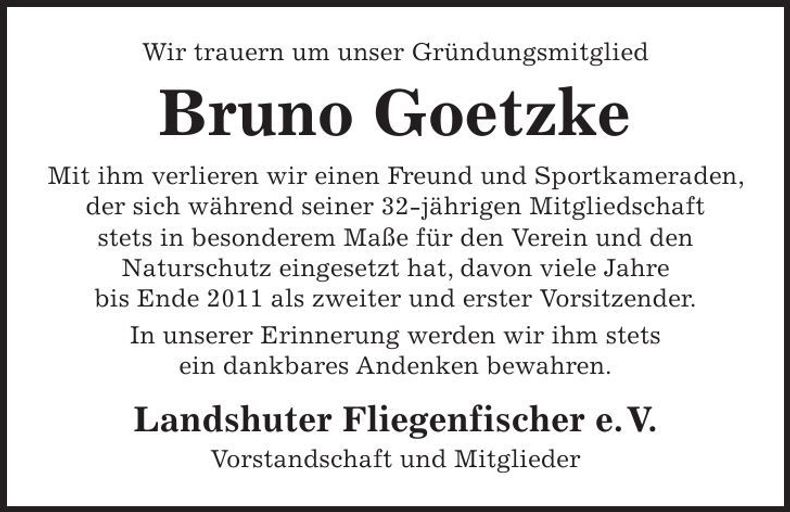 Traueranzeige  