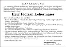 Traueranzeige  