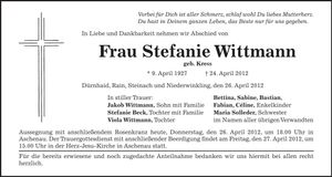 Traueranzeige  
