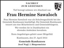 Traueranzeige  