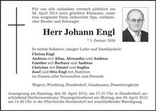 Traueranzeige  