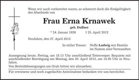 Traueranzeige  