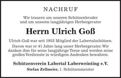 Traueranzeige  