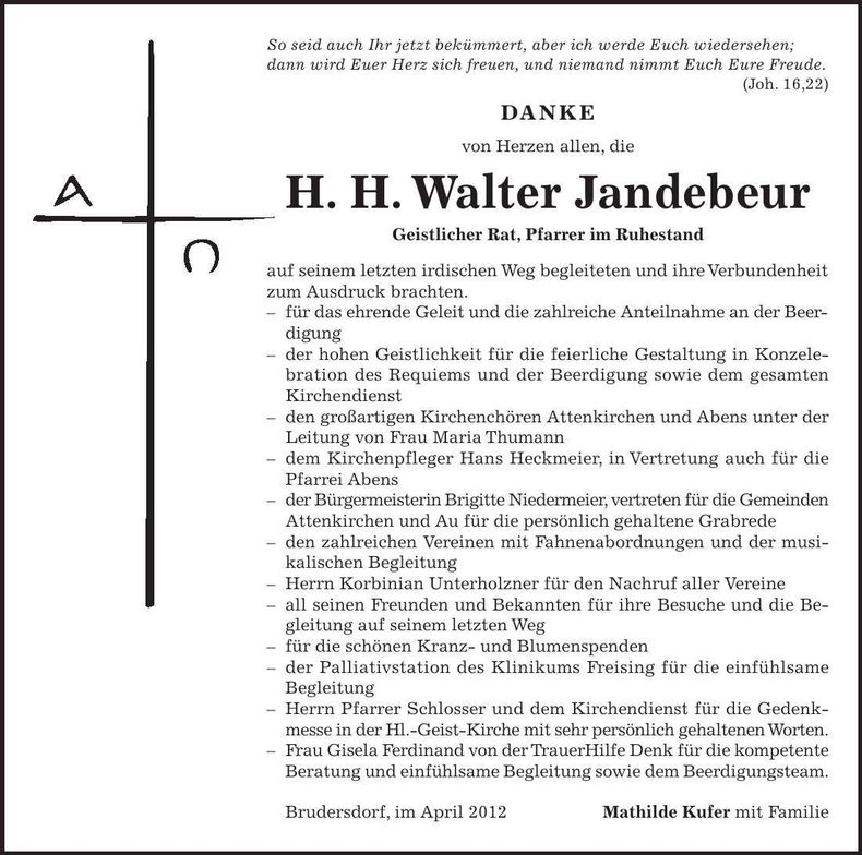 Traueranzeige  