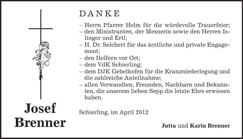 Traueranzeige  
