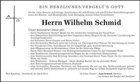 Traueranzeige  