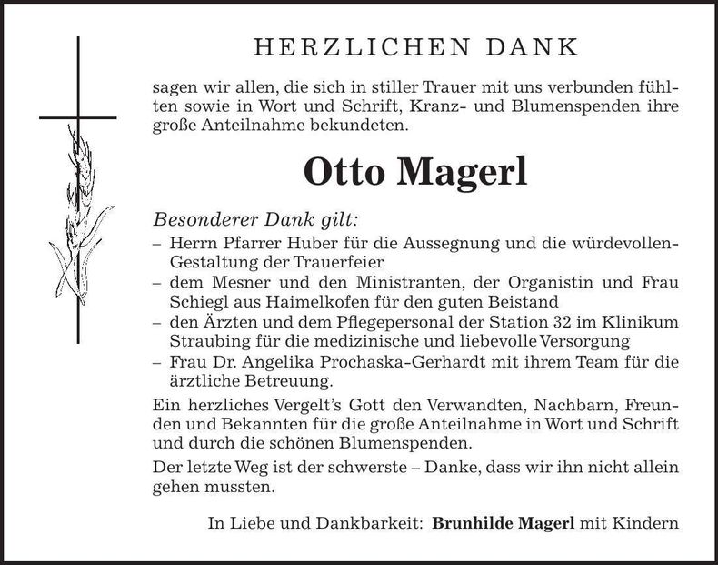 Traueranzeige  