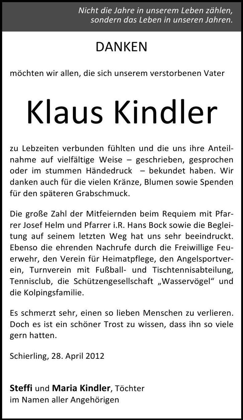 Traueranzeige  