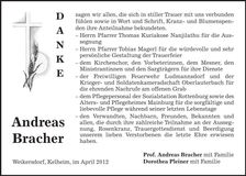Traueranzeige  
