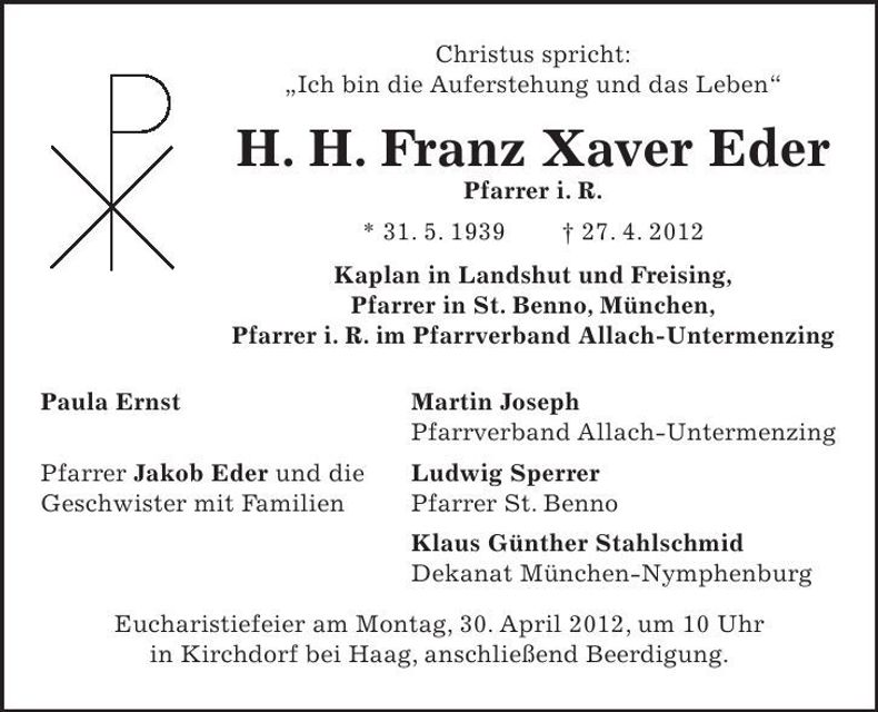 Traueranzeige  