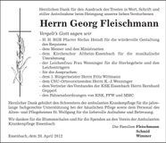 Traueranzeige  