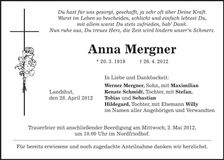 Traueranzeige  