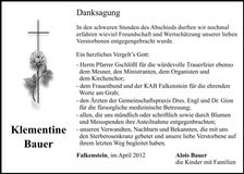 Traueranzeige  