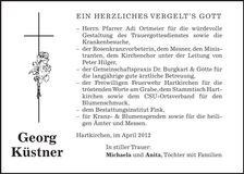 Traueranzeige  