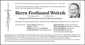 Traueranzeige  