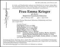 Traueranzeige  