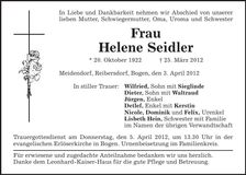 Traueranzeige  