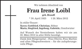 Traueranzeige  